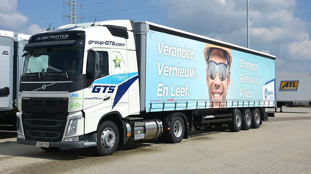 Gyproc amorce le virage vert avec des camions au GNL