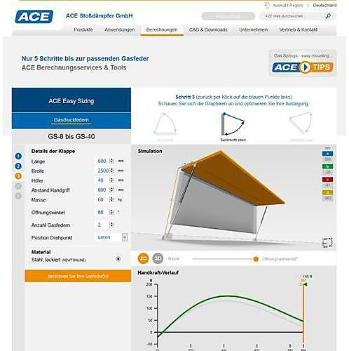 Online berekening gasveren