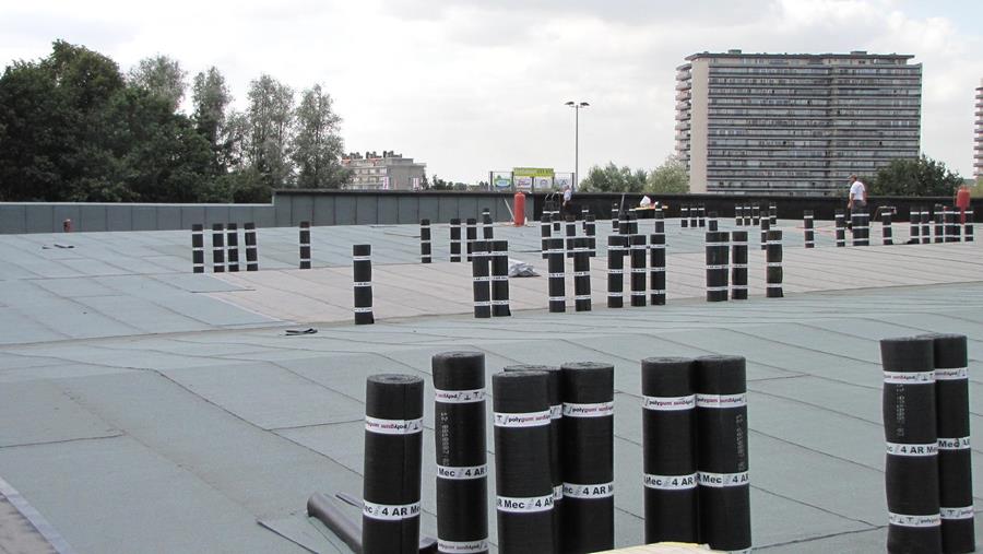 Bitumen voor platte daken