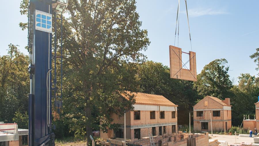 Nauwkeurige bouwprojecten dankzij prefabwanden