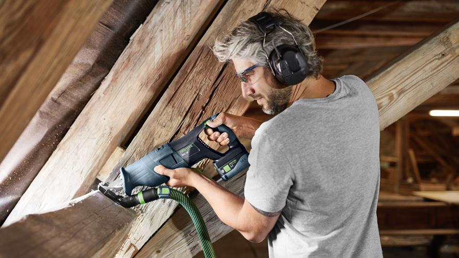 La nouvelle scie sabre sans fil RSC 18 de Festool