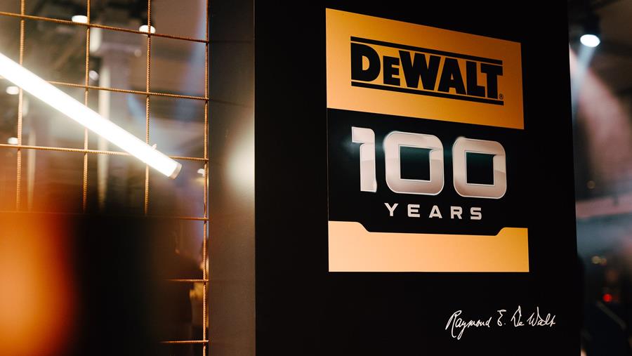 DEWALT: een eeuw van innovatie en kwaliteit