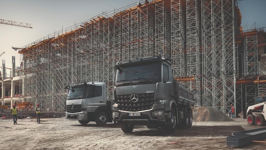 Les camions de chantier sont de plus en plus sûrs et confortables