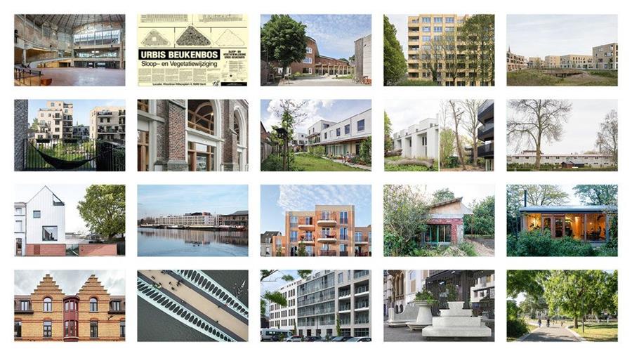 Vingt candidats pour le Prix d'architecture de Gand 2024