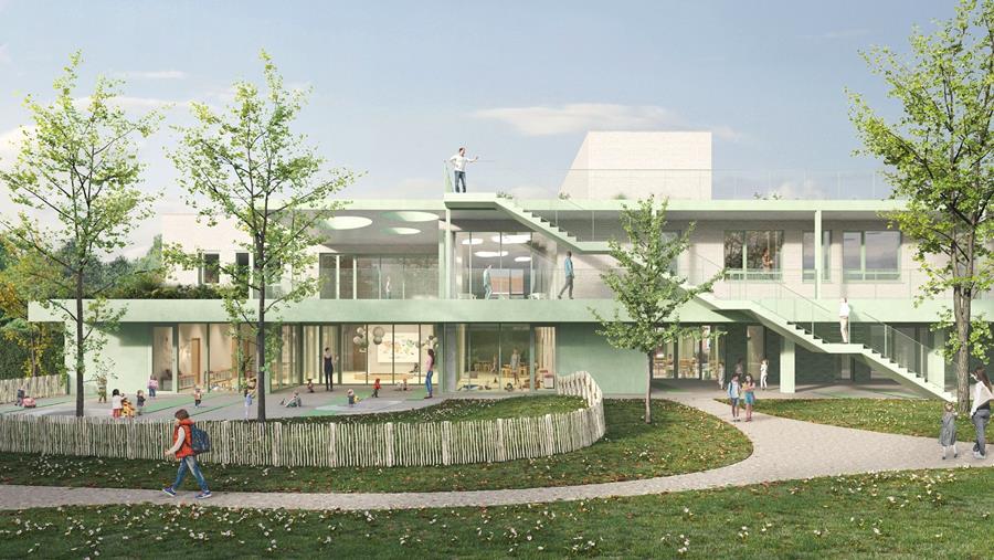 Abscis wint ontwerpwedstrijd voor innovatieve leeromgeving in Wingene