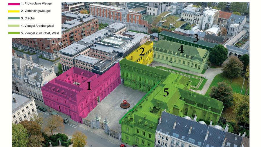 RENOVATIE DAKEN VAN HET EGMONTPALEIS