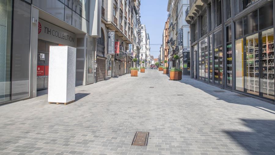 La rue Neuve à Bruxelles entièrement rénovée
