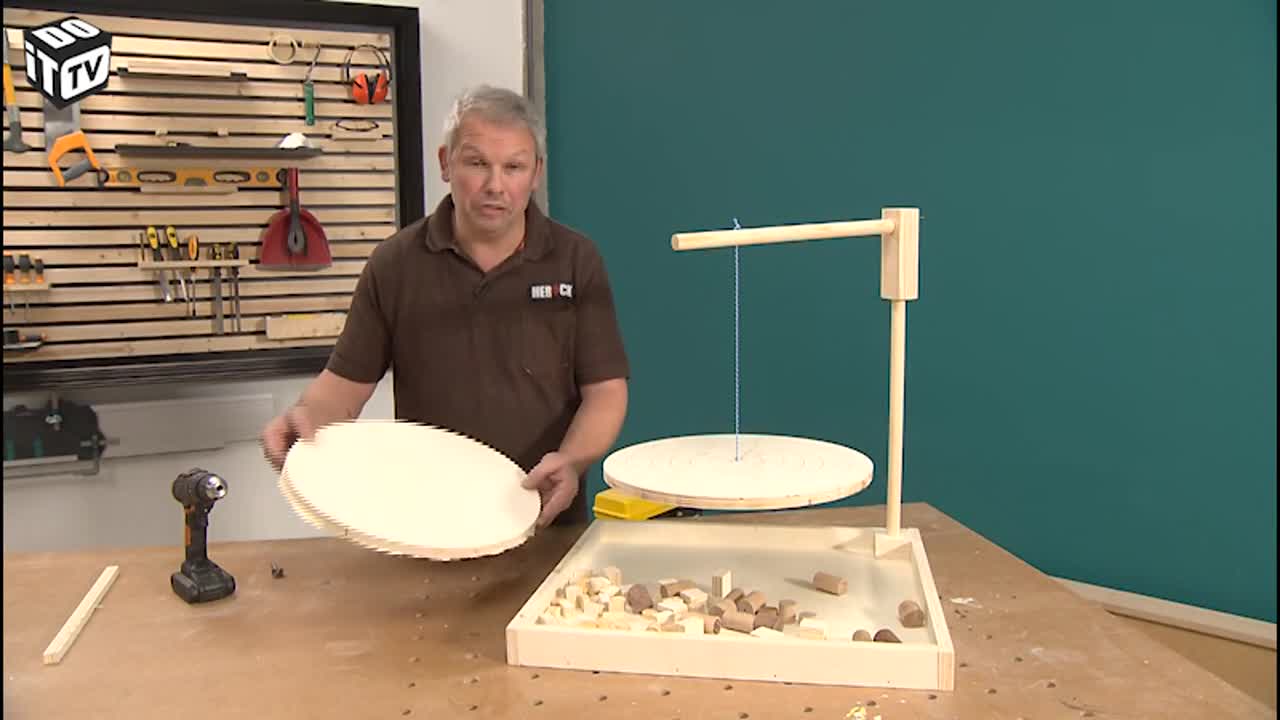 Faites un jeu de plateau en bois